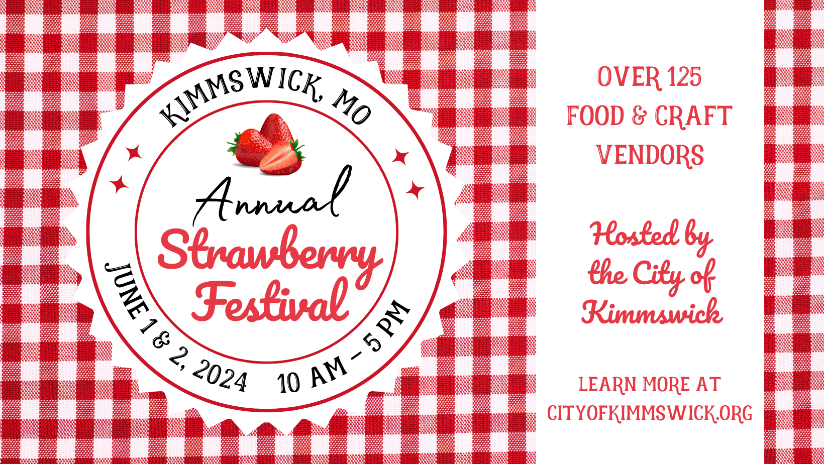 Strawberry Festival Go Kimmswick